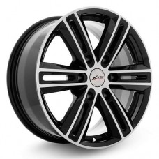 Диск R17 6x139,7 7,5J ET25 D100,1 X'Trike X-124 BK/FP