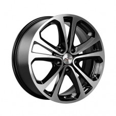 Диск R17 5x108 7,0J ET45 67,1 X'trike X-113M BK/FP