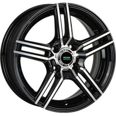 Диск R15 4x100 6J ET50 D60,1 Megami MGM-1 BKF