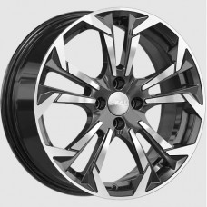 Диск R17 4x100 7J ET41 D60,1 Скад Дунай алмаз