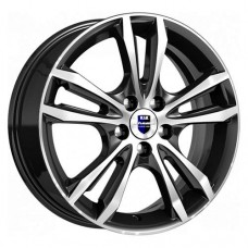 Диск R16 4x100 6J ET37 D60,1 Rapid Samara-оригинал (КС866) Алмаз-черный SK