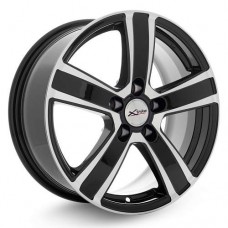 Диск R16 5x112 7J ET32 D66,6 X'trike X-108 BK/FP