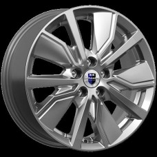 Диск R16 5x112 6,5J ET43 D57,1 K&K Гамбит (КС961) дарк платинум