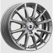 Диск R14 4x100 5,5J ET38 D60,1 K&K Квант (КС1012) дарк платинум