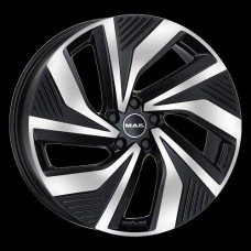 Диск R19 5x114,3 8J ET45 D76 MAK Electra Black Mirror