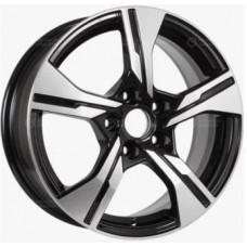 Диск R16 5x114,3 6,5J ET45 D60,1 K&K КС1053 (ZV 16_Lifan_Х60) алмаз чёрный Диск R16 5x114,3 6,5J ET45 D60,1 K&K КС1053 (ZV 16_Lifan_Х60) алмаз чёрный