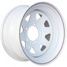 Диск R15 5x139,7 8J ET0 D110 ORW (Off Road Wheels) УАЗ White