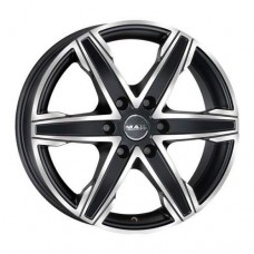 Диск R16 6x139,7 6,5J ET10 D112 MAK King 6 Ice Black