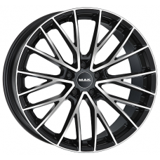 Диск R19 5x112 8,5J ET45 D66,6 MAK Speciale Black Mirror