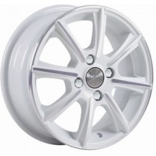 Диск R14 4x100 5,5J ET38 D67,1 Скад Монако алмаз-белый