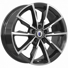 Диск R17 5x108 7,5J ET35 67,1 K&K Меренге (КС902) алмаз черный