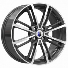 Диск R17 5x114,3 7J ET45 67,1 К&К Эрфурт Алмаз чёрный