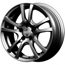 Диск R15 4x100 6J ET40 D60,1 Скад Дели графит