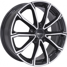 Диск R18 5x108 7J ET47,5 D63,4 MAK DaVinci Black Mirror Диск R18 5x108 7J ET47,5 D63,4 MAK DaVinci Black Mirror