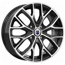 Диск R16 4x100 6J ET50 D60,1 Rapid Лилиом-ориг, (КС891) алмаз черный