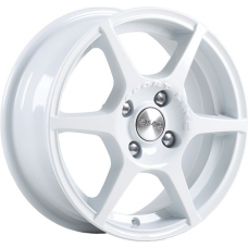 Диск R14 4x98 5,5J ET38 D58,6 Скад Ягуар белый