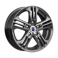 Диск R15 5x108 6J ET50 D63,35 Rapid Trinity-оригинал (КС615) Дарк платинум