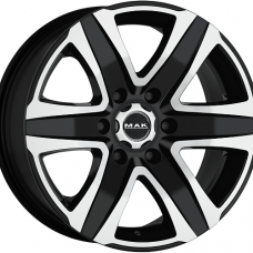 Диск R20 6x114,3 8,5J ET30 D66,1 MAK Stone 6 Black Mirror