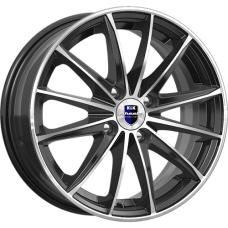 Диск R15 4x100 6J ET46 D54,1 K&K Пойнт Бланк (КС884) Алмаз чёрный Оригинал