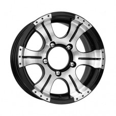 Диск R15 6x139,7 7J ET20 D110,1 K&K KC473 Байконур алмаз черный